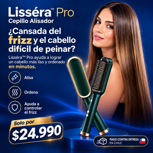 Lisséra™ Pro - Cepillo Alisador anti frizz