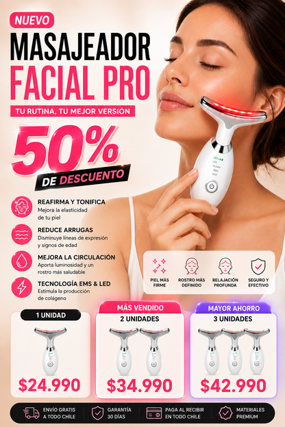 Masajeador Facial pro