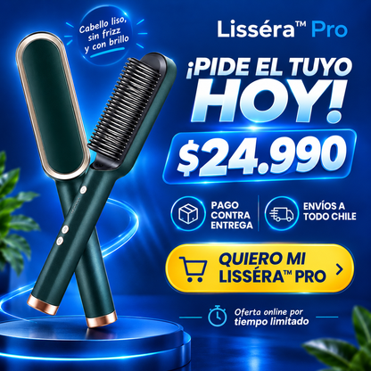 Lisséra™ Pro - Cepillo Alisador anti frizz