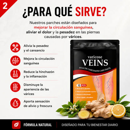 VenoCare™ Caja parches VARICES X2