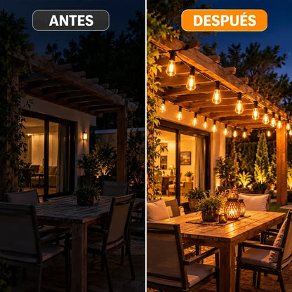 LUMIRA™ Guirnalda Solar 10M 10 Ampolletas
