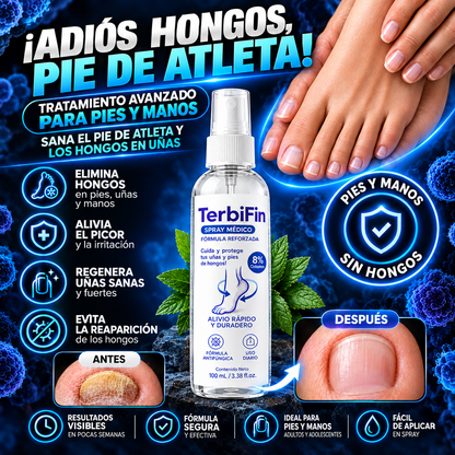FungiStop™  Spray 8% Anti-Hongos Pies Uñas