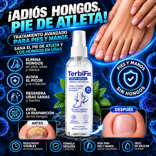 FungiStop™  Spray 8% Anti-Hongos Pies Uñas