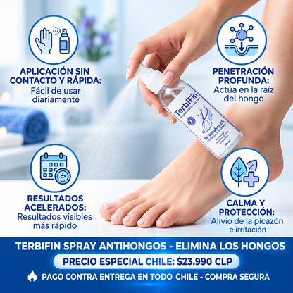 FungiStop™  Spray 8% Anti-Hongos Pies Uñas