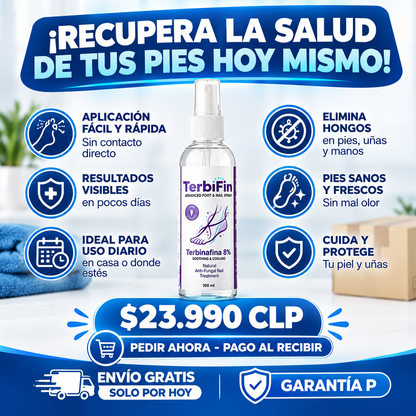 FungiStop™  Spray 8% Anti-Hongos Pies Uñas